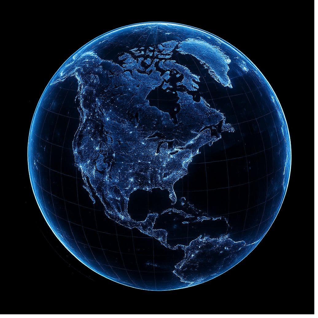 N. America tactical map