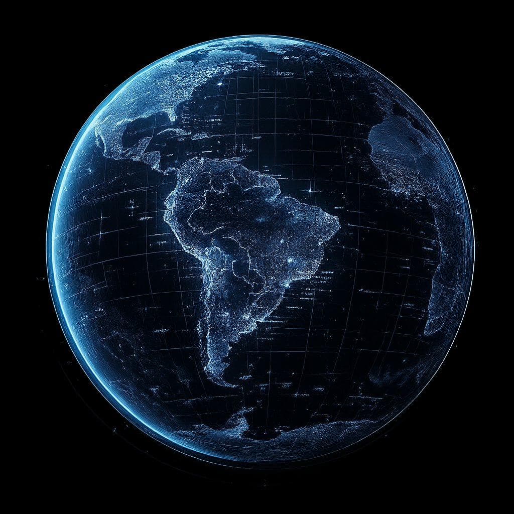 S. America tactical map