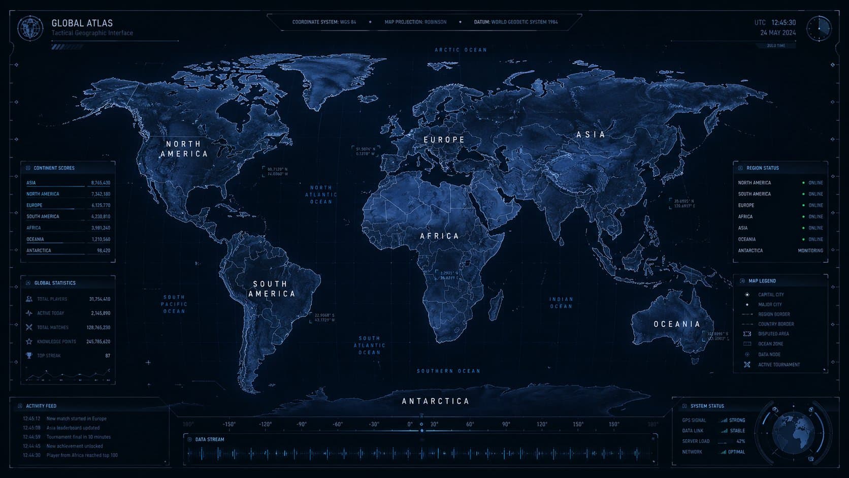 Tactical World Atlas